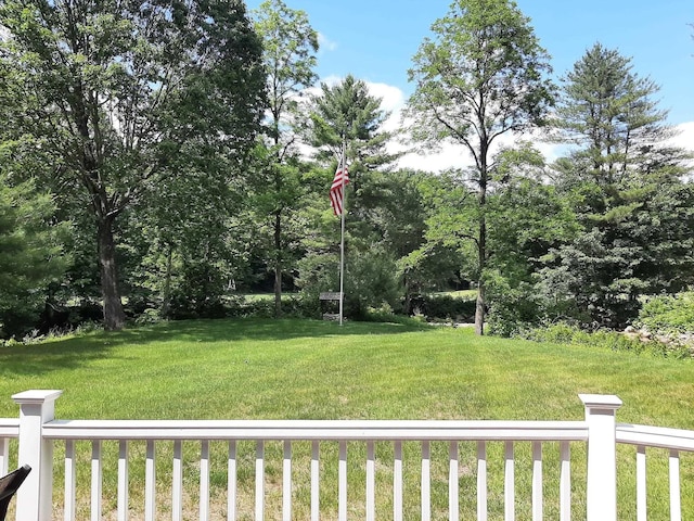 11 Captain Lovewell Ln, Ossipee, NH 03814 - view of yard