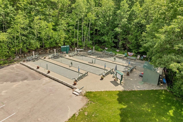 F22 Christmas Mountain Rd Unit 22, Bartlett, NH 03812 - view of patio / terrace with a bocce ball area