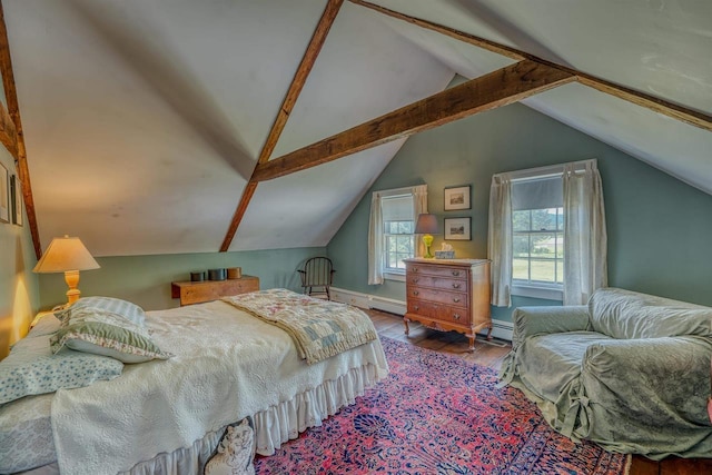 3247 Rte 302, Lisbon, NH 03585 - bedroom featuring wood finished floors and baseboard heating