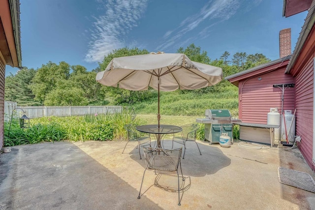 3247 Rte 302, Lisbon, NH 03585 - view of patio / terrace with area for grilling and outdoor dining space