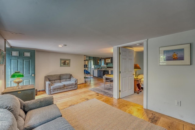 3247 Rte 302, Lisbon, NH 03585 - living area featuring light wood finished floors and baseboards