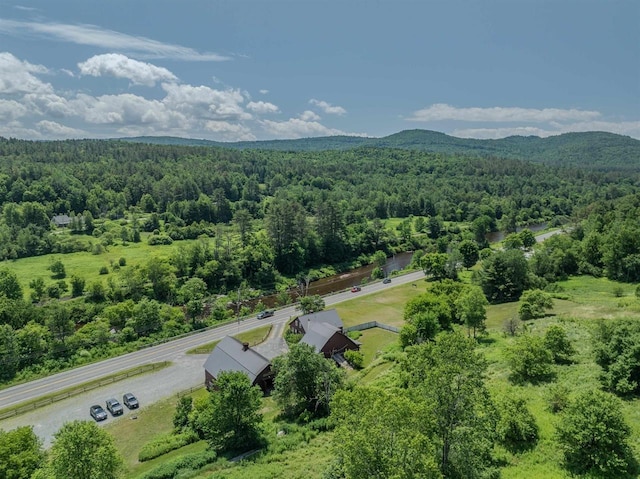 3247 Rte 302, Lisbon, NH 03585 - aerial view of a forest and a mountainous background