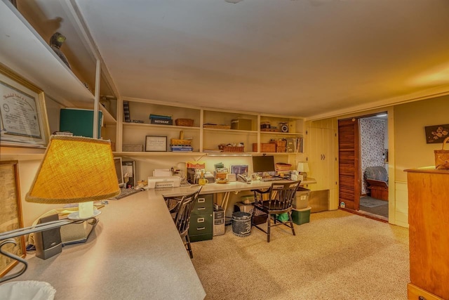 3247 Rte 302, Lisbon, NH 03585 - office area featuring built in study area