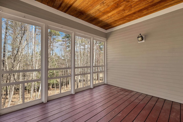 107 Peaked Hill Rd, Hopkinton, NH 03229 - view of unfurnished sunroom