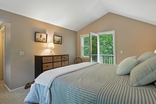 38 Cambridge Rd, Bedford, NH 03110 - bedroom with vaulted ceiling and carpet flooring