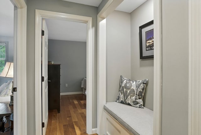 38 Cambridge Rd, Bedford, NH 03110 - hallway featuring wood finished floors and baseboards