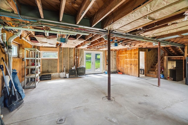 626 County Rd, New London, NH 03257 - basement featuring stairway