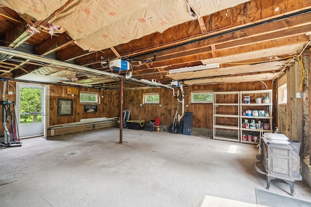 626 County Rd, New London, NH 03257 - garage featuring a garage door opener