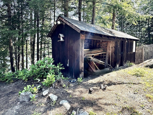 32 Pikes Point Rd, Bristol, NH 03222 - view of shed