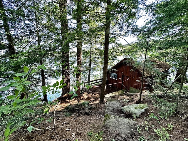 32 Pikes Point Rd, Bristol, NH 03222 - view of side of property featuring an outbuilding