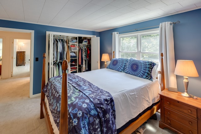 118 Shepard Hill Rd, Holderness, NH 03245 - bedroom featuring carpet flooring and a closet
