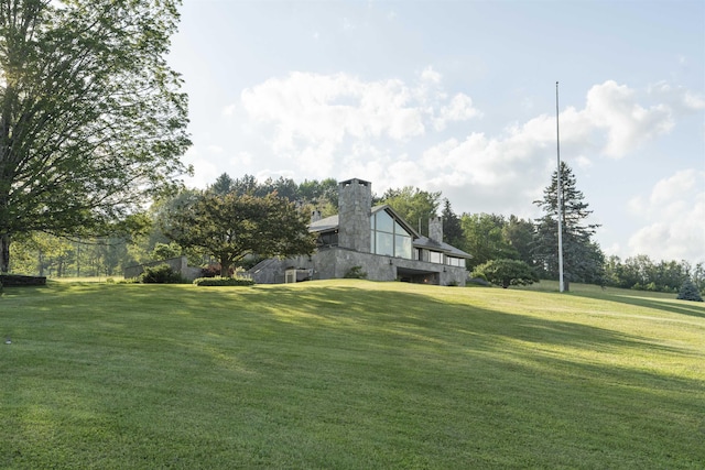 611 Simmons Rd, Andover, VT 05143 - view of grassy yard featuring a barn