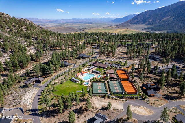 200 Overlook Dr Unit 29, Carson City, NV 89705 - aerial overview of property's location with a mountainous background and a pool area