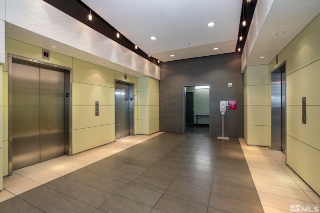 255 N Sierra St Unit 2013, Reno, NV 89501 - lobby with tile walls and recessed lighting
