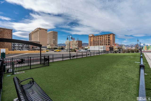 255 N Sierra St Unit 2013, Reno, NV 89501 - view of yard with fence