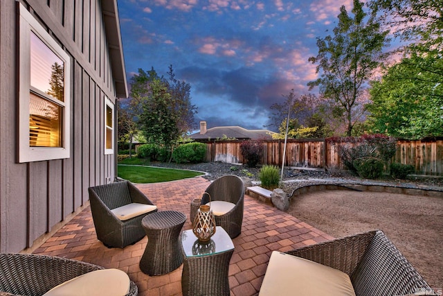 1008 Keystone Ct, Gardnerville, NV 89460 - view of patio with a fenced backyard