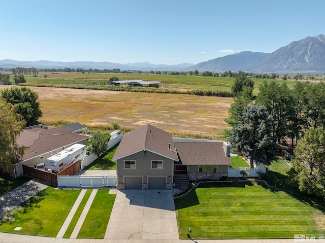 1663 Mackland Dr, Minden, NV 89423 - aerial view of sparsely populated area with mountains