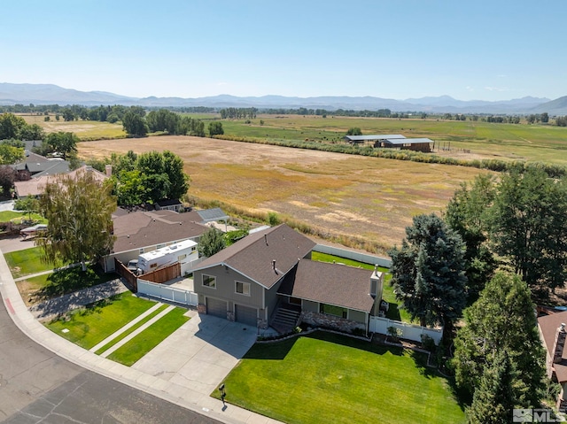 1663 Mackland Dr, Minden, NV 89423 - overview of rural landscape featuring a mountain backdrop