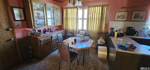 316 Toiyabe Rd, Kingston, NV 89310 - dining room with carpet flooring