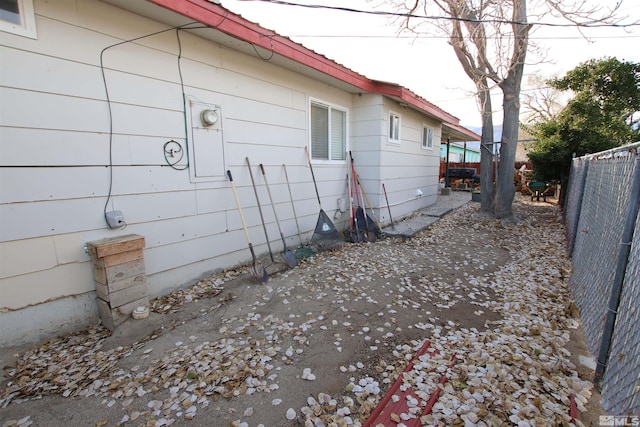 101 Hermansen, Hawthorne, NV 89415 - view of home's exterior featuring a fenced backyard