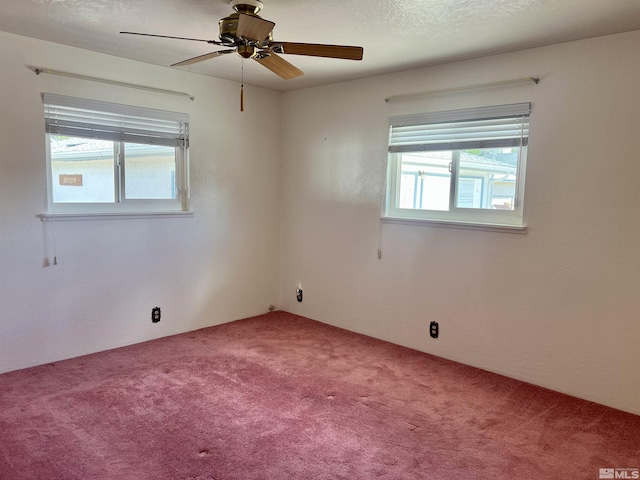 2 N Whitacre St, Yerington, NV 89447 - carpeted empty room with ceiling fan
