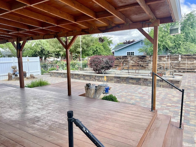 2 N Whitacre St, Yerington, NV 89447 - wooden deck featuring a fenced backyard