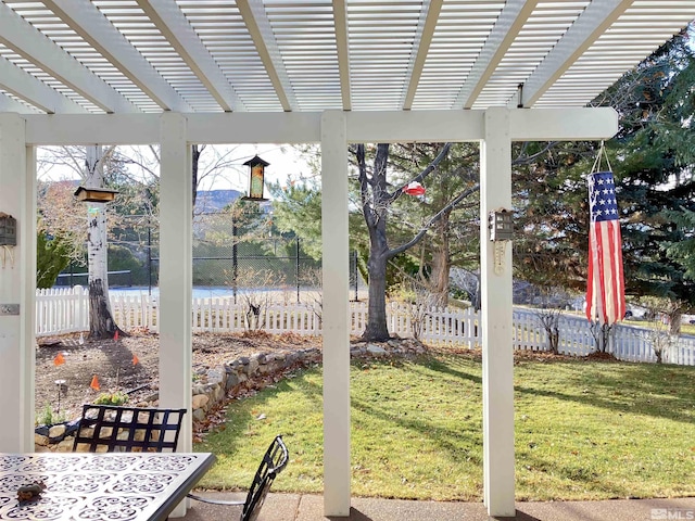 3678 Brighton Way, Reno, NV 89509 - view of patio with a pergola