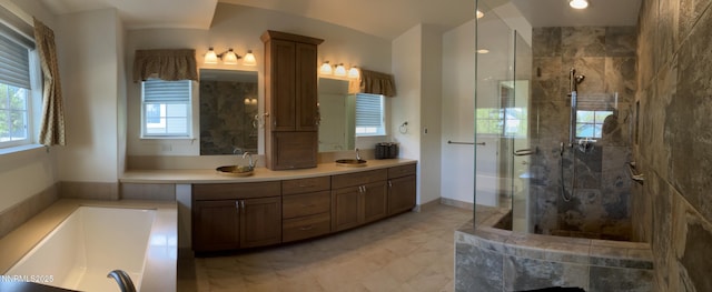 3678 Brighton Way, Reno, NV 89509 - full bath featuring a stall shower, vanity, and a garden tub