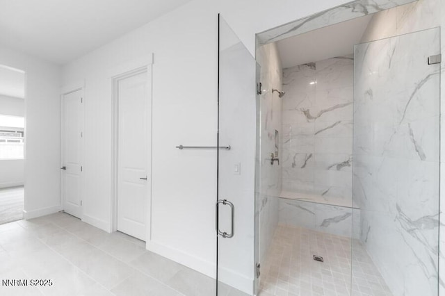 7511 Hoback Dr Unit Windsong 54, Sparks, NV 89436 - full bath with a marble finish shower and tile patterned flooring