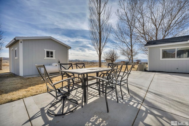 605 E US Highway 95a, Yerington, NV 89447 - view of patio with fence and outdoor dining area