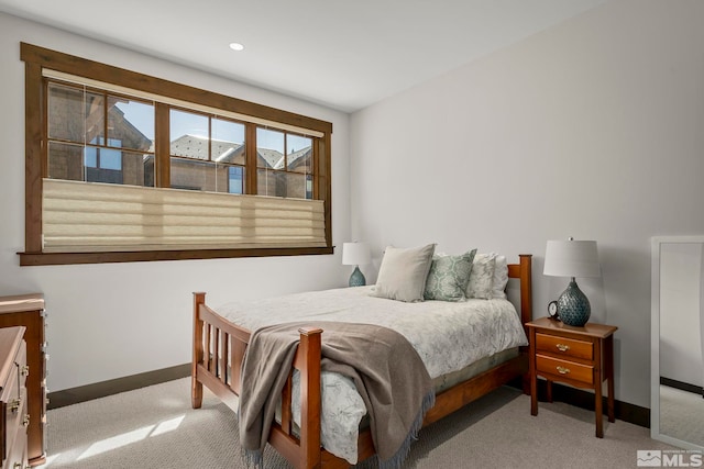 28 Beach Club Dr Unit 407, Stateline, NV 89449 - bedroom featuring carpet flooring, baseboards, and recessed lighting