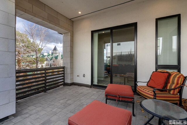62 Caballada St, Reno, NV 89511 - view of patio / terrace featuring a balcony
