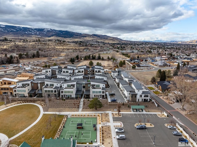 62 Caballada St, Reno, NV 89511 - aerial perspective of suburban area with a mountainous background