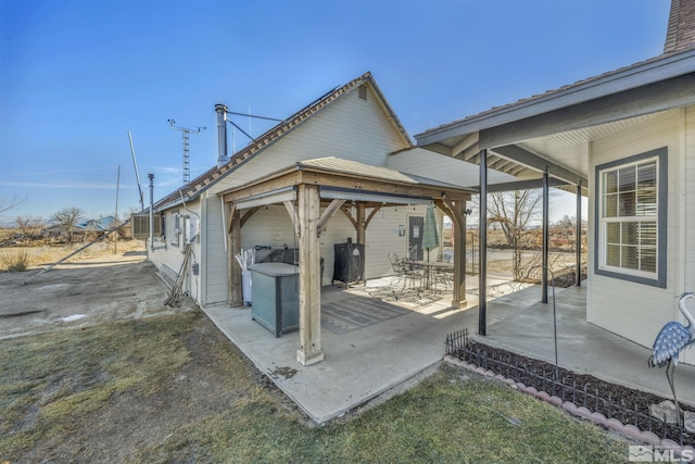 5650 S Allen Rd, Fallon, NV 89406 - view of patio / terrace featuring a gazebo