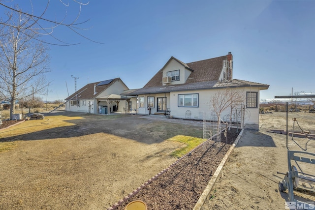 5650 S Allen Rd, Fallon, NV 89406 - view of front facade featuring a chimney