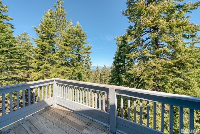 758 Milky Way Ct, Stateline, NV 89449 - view of deck