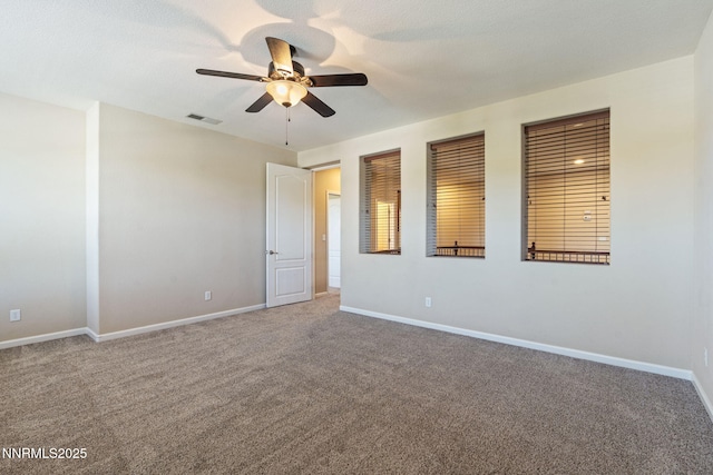 8389 Opal Ranch Way, Reno, NV 89506 - unfurnished bedroom with carpet, baseboards, and ceiling fan