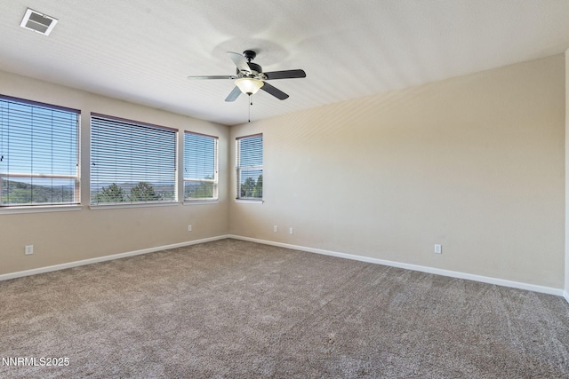 8389 Opal Ranch Way, Reno, NV 89506 - unfurnished room with carpet, ceiling fan, and baseboards