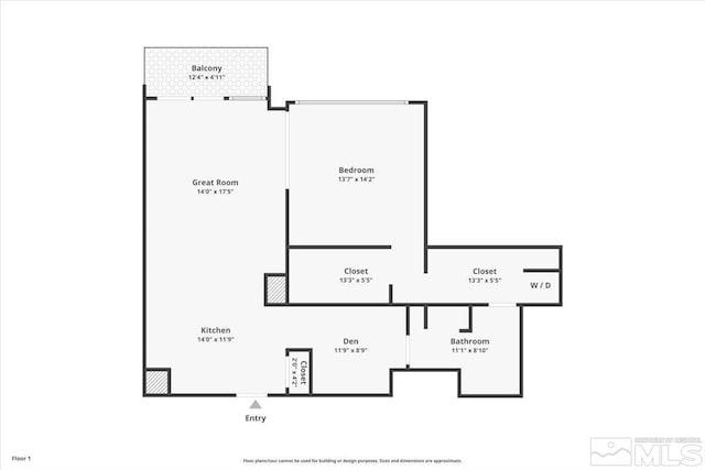 255 N Sierra St Unit 606, Reno, NV 89501 - floor plan / room layout