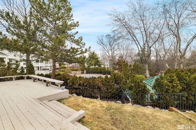 6350 Green Ranch Rd, Reno, NV 89519 - wooden deck featuring a yard