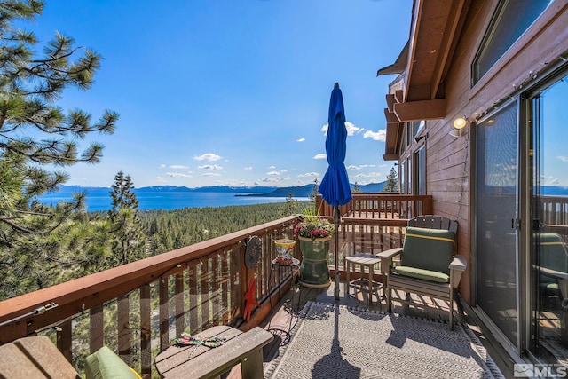 400 Fairview Blvd Unit 155, Incline Village, NV 89451 - balcony with a water view