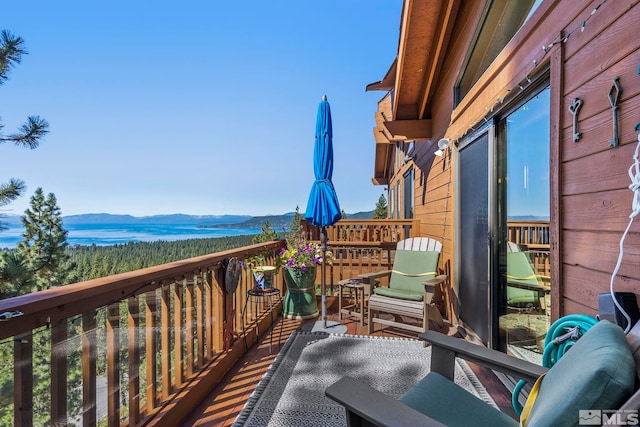 400 Fairview Blvd Unit 155, Incline Village, NV 89451 - balcony featuring a mountain view