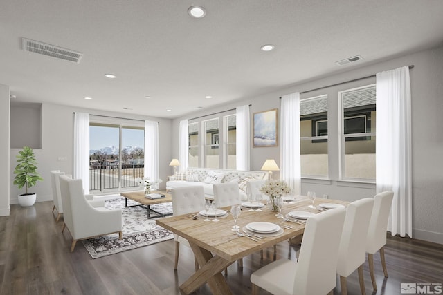 1212 Grove St Unit 73, Carson City, NV 89701 - dining area with wood finished floors, recessed lighting, and baseboards