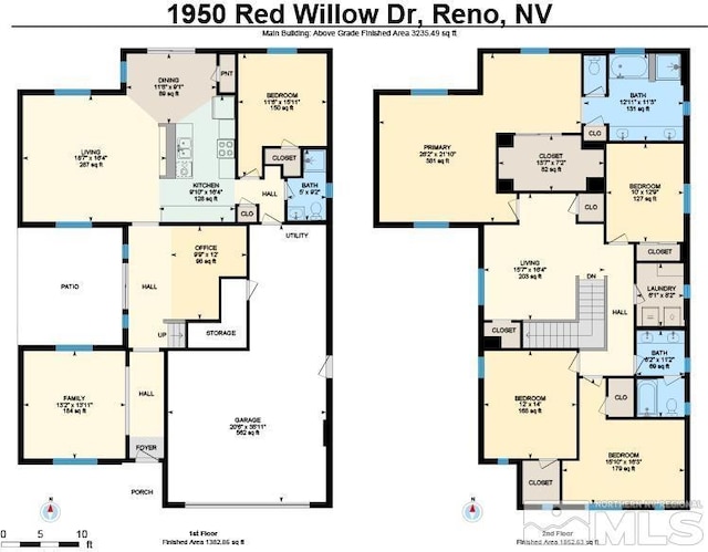1950 Red Willow Dr, Reno, NV 89521 - floor plan / room layout