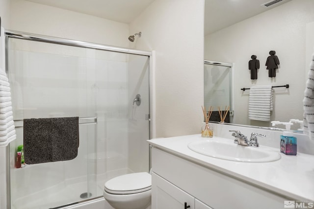 276 Greywall Ct, Dayton, NV 89403 - full bath featuring a stall shower, toilet, and vanity