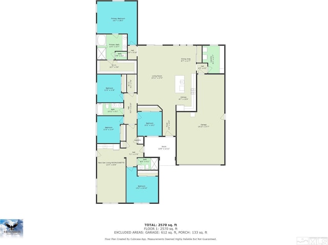 276 Greywall Ct, Dayton, NV 89403 - room layout