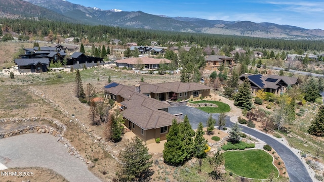 227 S Earlham, Reno, NV 89511 - aerial perspective of suburban area featuring a mountainous background