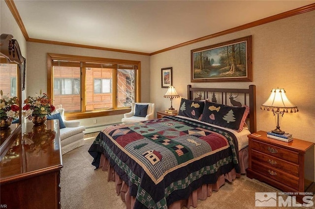 929 Northwood Blvd Unit 96, Incline Village, NV 89451 - carpeted bedroom with crown molding and baseboard heating