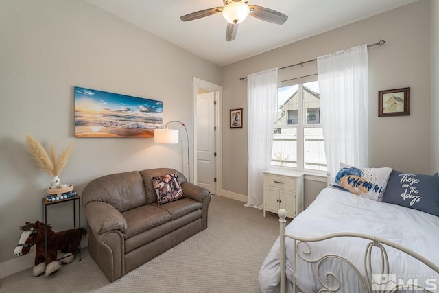 721 Marewood Trl, Reno, NV 89511 - carpeted bedroom with baseboards and ceiling fan