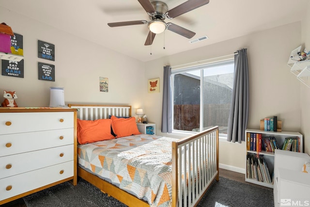 1953 Verona Dr, Fallon, NV 89406 - bedroom with ceiling fan